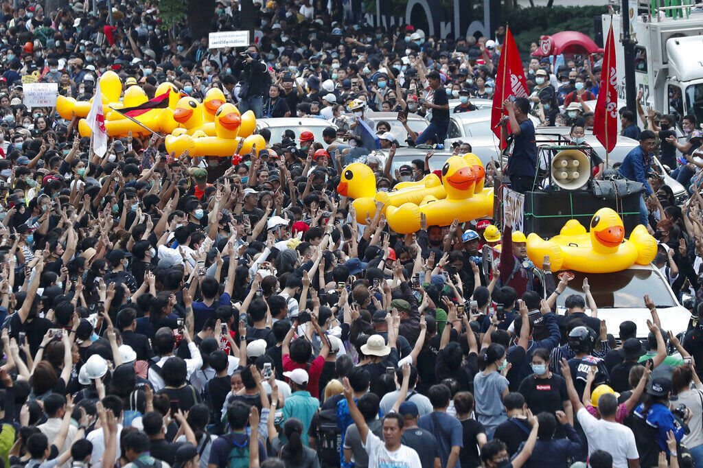 APTOPIX Thailand Politics